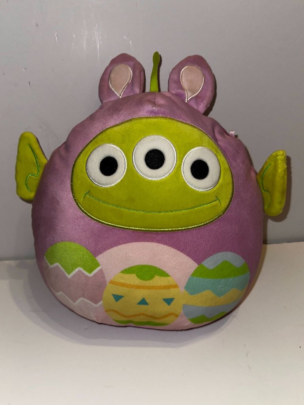 Original Squishmallows 10" Disney Toy Story Alien Holding Easter Eggs 2023